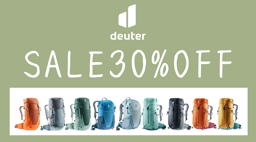 ドイター-deuter 30％OFFセール